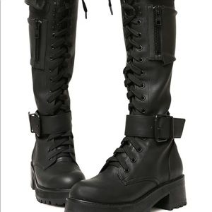 Current Mood Combat Boots